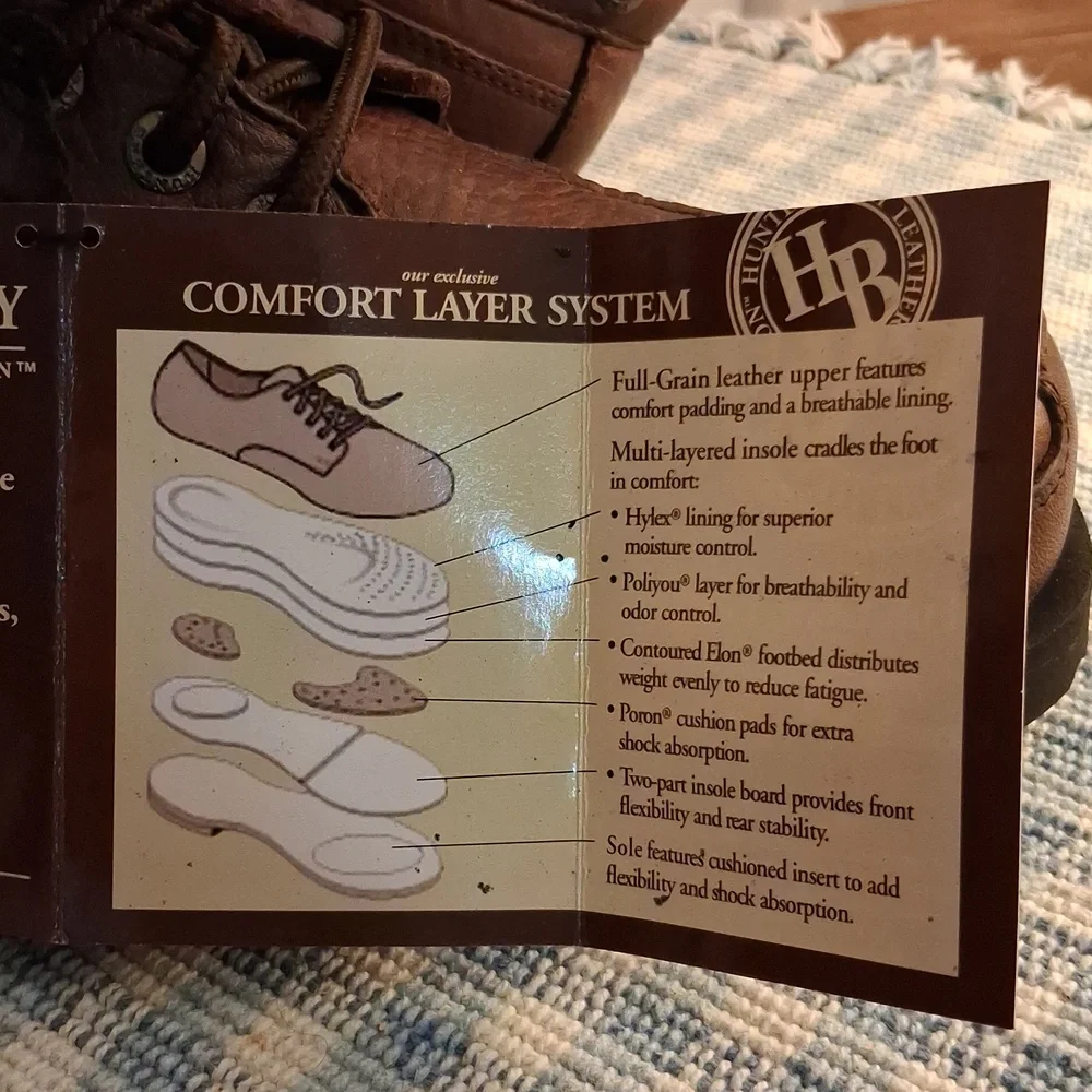 NWT Men's Hunters Bay Leather Boat Shoes